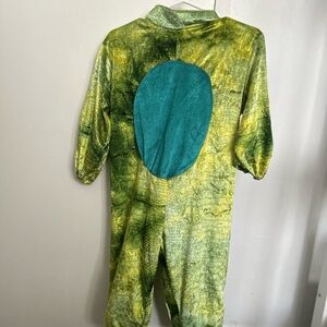 Green Dinosaur Costume with Green Patch / comes with a hat too!